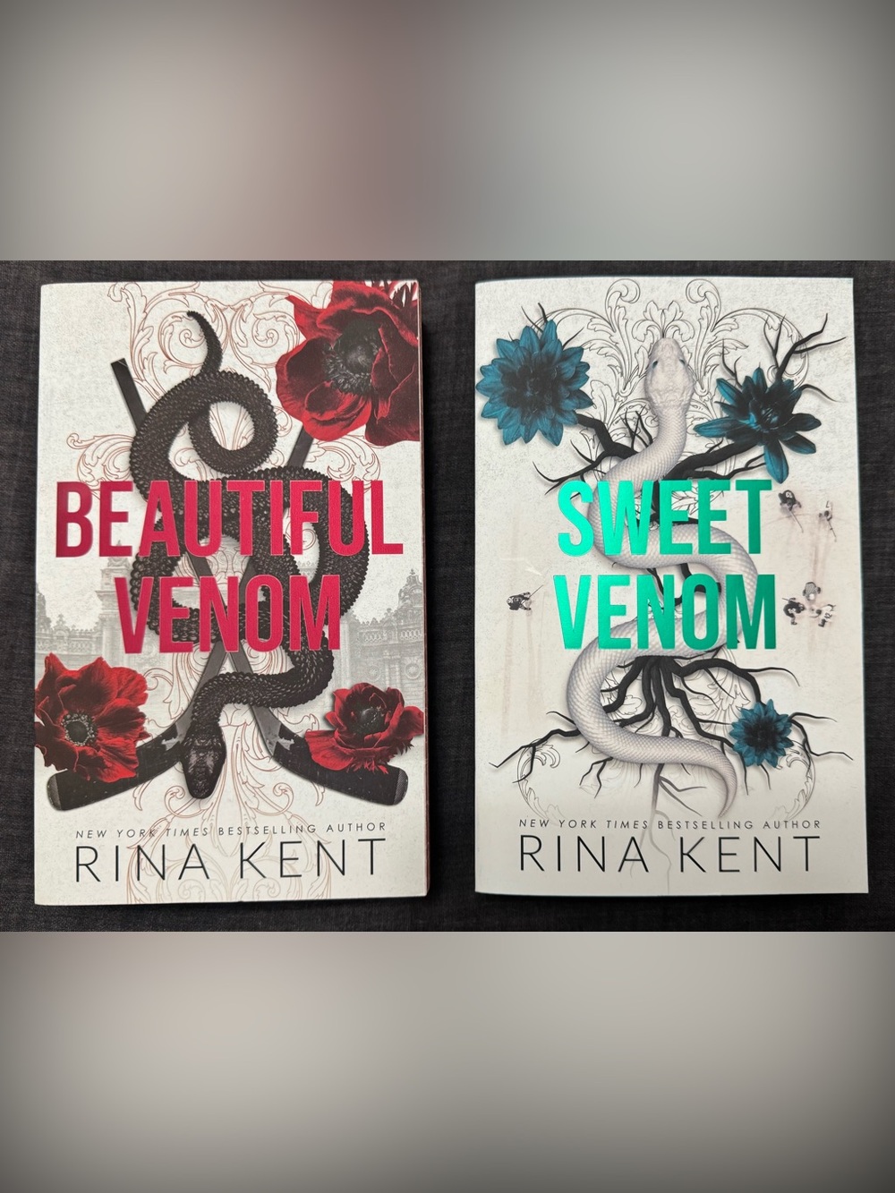 Beautiful Venom & Sweet Venom by Rina Kent Deluxe Paperback